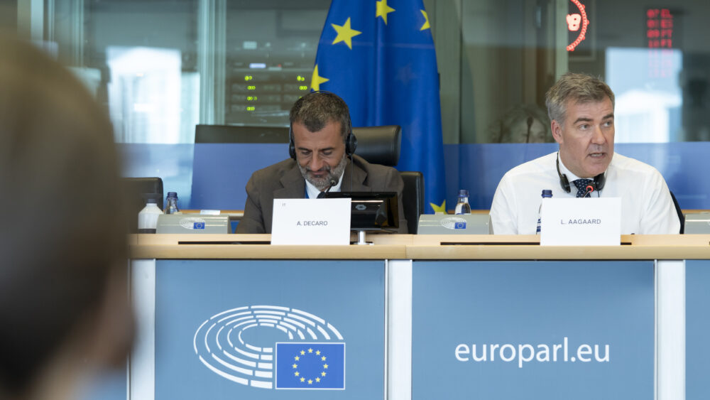 Zasedání výboru ENVI dne 15.7.2025. Evropský parlament