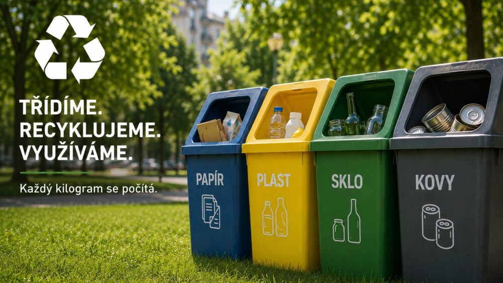 Češi dál zvyšují míru třídění odpadů